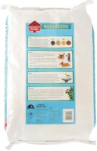 Wagner's 53006 Farmer's Delight Wild Bird Food with Cherry Flavor, 18-Pound Bag