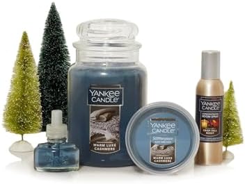 Yankee Candle Concentrated Room Spray Air Freshener, Instant Home Fragrance, Odor Eliminating Spray, Warm Luxe Cashmere (Pack of 3)