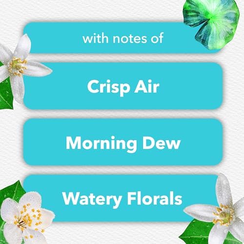 Glade PlugIns Air Freshener Refills, Dewdrop Petals, 5 Count