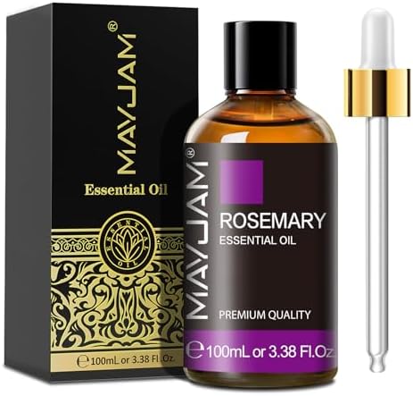 MAYJAM Rosemary Essential Oil for Hair Growth & Skin Care, 100ML/3.38FL.OZ