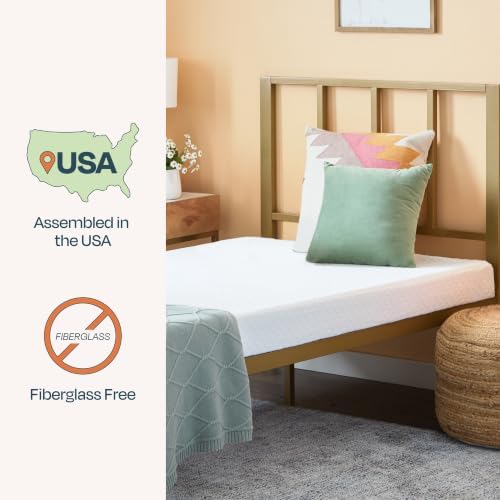 Linenspa 5 Inch Gel Memory Foam Mattress, Firm, Bed in a Box, Queen Size