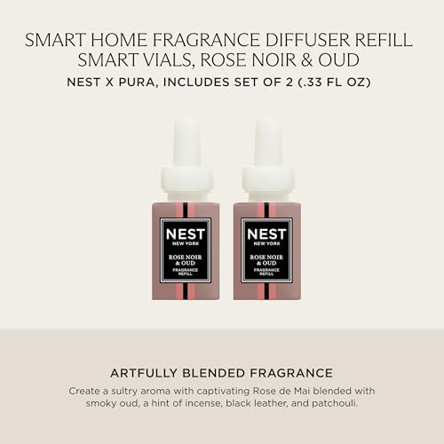 NEST New York Smart Home Fragrance Refill, Rose Noir & Oud
