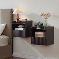BuildHom 16"Wide Floating Nightstand Set of 2 for Bedroom
