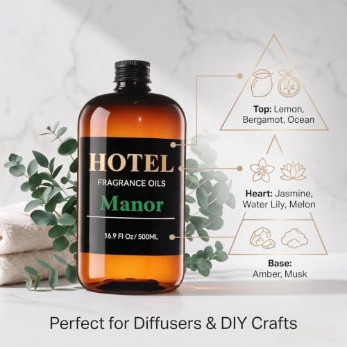 Estate Manor Diffuser Oil Luxury Scent for Waterless & Ultrasonic Diffusers