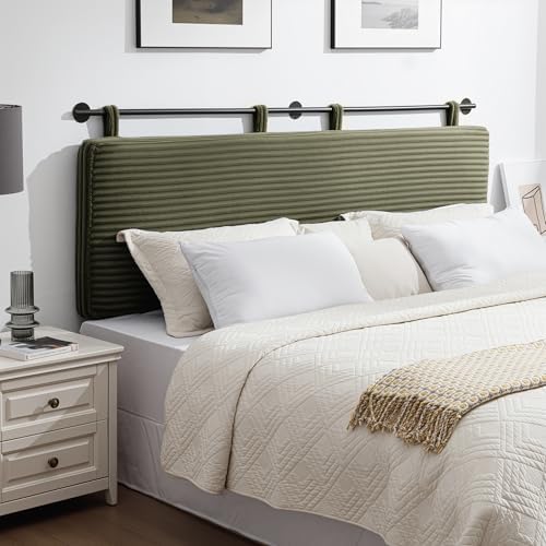 UEV Queen Headboard Only, Wall Mounted Hanging Upholstered Bed Head Board