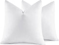 MIULEE 20x20 Pillow Inserts, Double-Layer Down-Proof Cotton Cover, Decorative by MIULEE