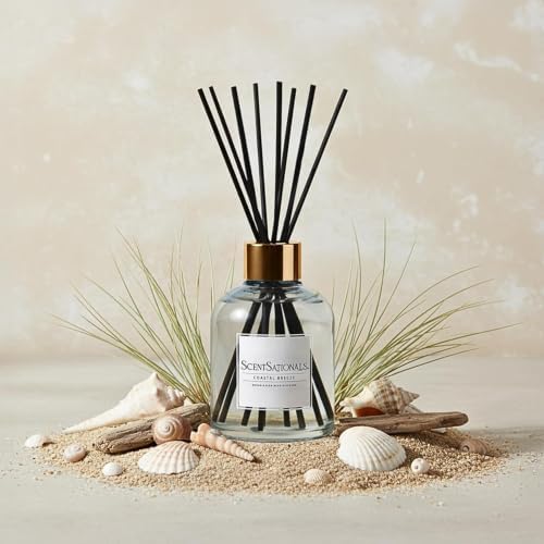 ScentSationals Coastal Breeze Water-Based Reed Diffuser - 5 FL OZ