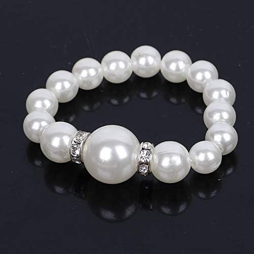 ZiDeTang 20Pcs Pearl Rhinestones Napkin Ring for Table Decoration Serviette Holder Party Decoration D