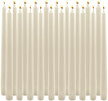 20 Pack Ivory Taper Candles, 10 Inch, Unscented