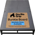 GORILLA GRIP Bunkie Board, Patented Design Under Mattress Support, Full