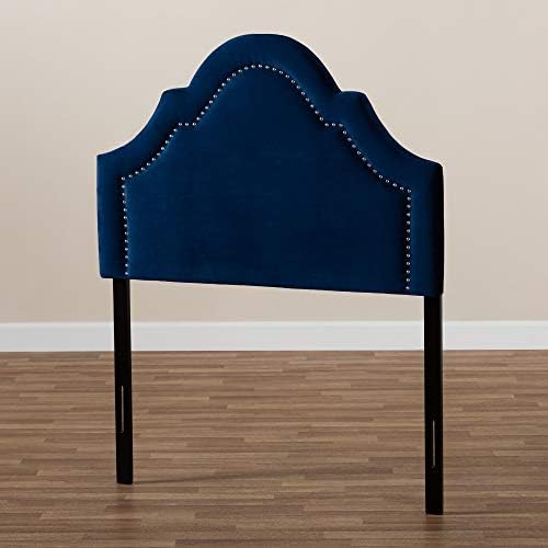 Baxton Studio Headboards, Twin, Navy Blue