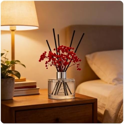 Reed Diffuser Set, Lychee Rose, 6.7fl oz / 200 ml
