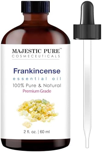 Majestic Pure Frankincense Essential Oil for Diffuser - 2 Fl Oz