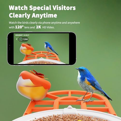 HARYMOR Bird Feeder with Camera