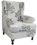 NILUOH Wingback Chair Covers 2-Piece, Armchair Slipcovers for Living Room