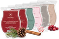 Scentsy Holiday Wax Melts Variety Pack, 6 Scented Bars