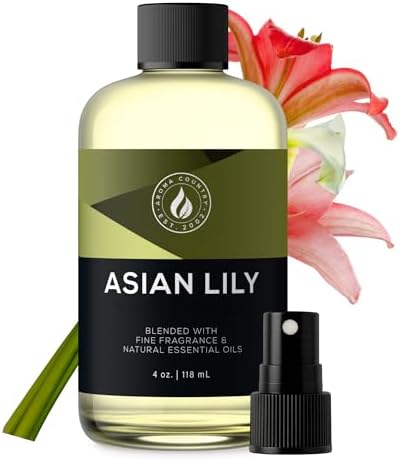 Aroma Country Asian Lily Luxury Diffuser Oil Refill (4 Fl Oz)