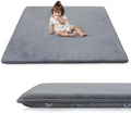 1.3" Thick Baby Play Mat for Floor, 79x79 Soft Foam Mats, Dark Grey
