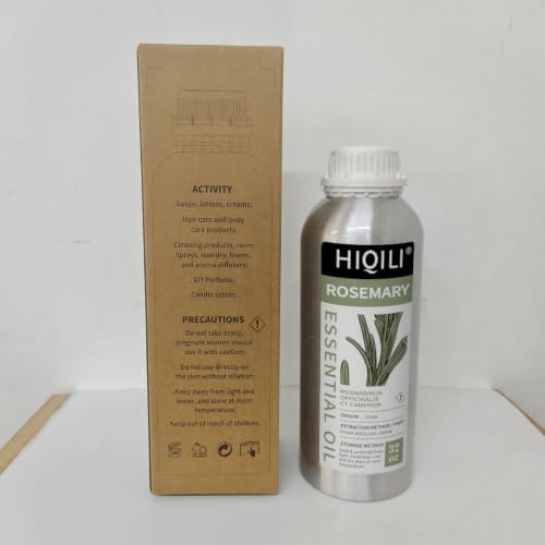 HIQILI Rosemary Oil for Hair Care, Diffuser & DIY