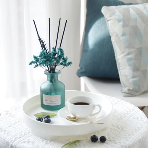 Reed Diffuser Set,Scent Diffuser with Sticks, Home Fragrance, Reed Diffuser for Bathroom, Shelf Decor, 4.06oz Bellflower