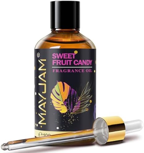 MAYJAM Sweet Fruit Candy Fragrance Oil for Diffusers, 100ML/3.38FL.OZ