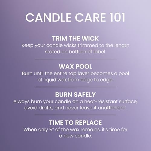 Yankee Candle Lemon Lavender Scented Candle, 22oz Large Jar with up to 150 Hour Burn Time, Giftable, Birthdays (Pack of 4)