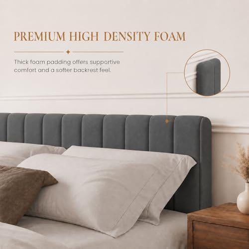 King Headboard Only, Upholstered Headboard for King Bed Frame