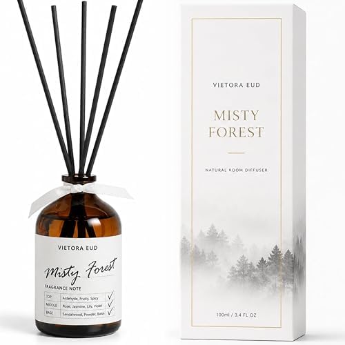 Misty Forest Reed Diffuser, 3.4 Fl Oz