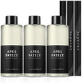COCODOR Reed Diffuser Oil Refill/April Breeze /6.7oz / 3 Pack/Home Fragrance, Scented Oils, Oils for Reed Diffuser, Bathroom Home Decor