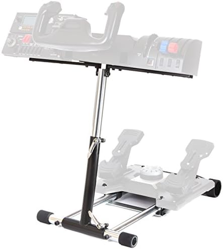 Wheel Stand Pro S Flight Stand Compatible With G Saitek Pro Flight Yoke Support; Deluxe V2; Wheel Stand Only Flight System Not included. Not Compatible w/Honeycomb