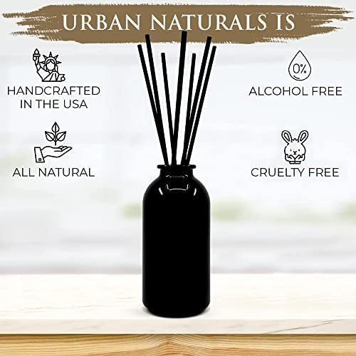 Urban Naturals Reed Diffuser Set, Smoked Vanilla - Bathroom Shelf Décor