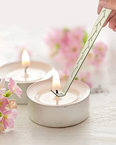RONXS 3 in 1 Candle Wick Trimmer Set, Snuffer, Dipper, Cutter, Bronze