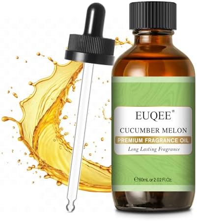 EUQEE Cucumber Melon Fragrance Oil for Laundry, Spray 2.02 Fl oz/ 60ml