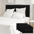 Linen Peel and Stick Headboard, Soundproof Anti-Collision Wall Panel