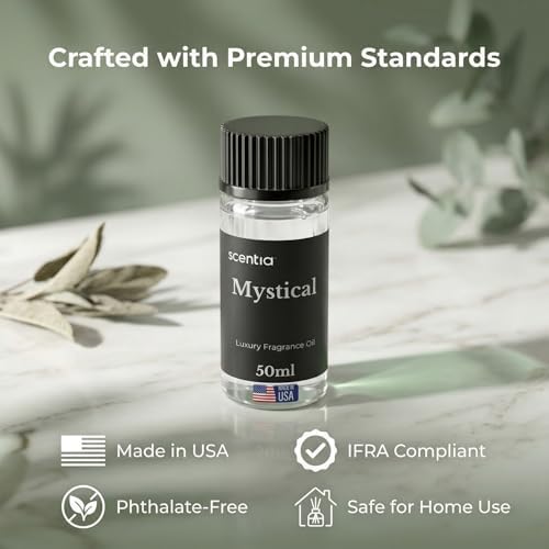 Mystical Hotel Scent Diffuser Oil, Melon Raspberry Jasmine Blend, 50 mL