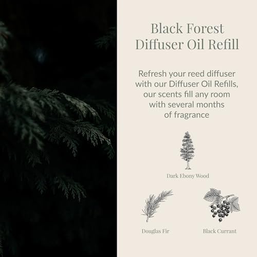 Archipelago Botanicals Black Forest Reed Diffuser Oil Refill, 7.85 fl oz