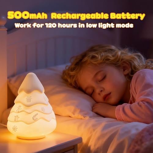Squishy Christmas Tree Night Light Cute Lamp