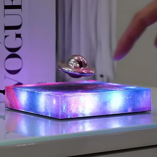 Levitating UFO Lamp with RGB Galaxy Light, Home Decor