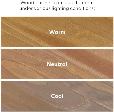 Plank+Beam Classic Console Table, 46 Inch, Pecan