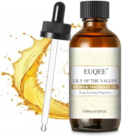 EUQEE 60ML Lily of The Valley Fragrance Oil for Laundry 2.02 Fl oz