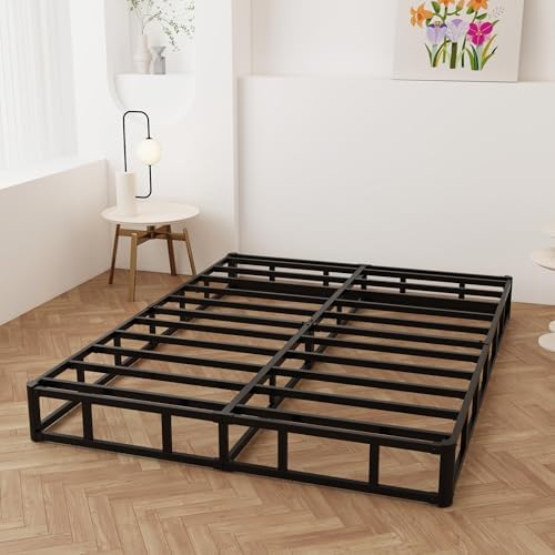 9 Inch Full XL Box Spring, Bed Base with Fabric Cover