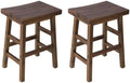 Alaterre Furniture Durango Counter Height Bar Stools Set of 2, Natural, 26”