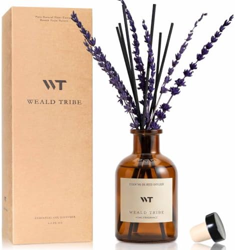 WEALD TRIBE ICY Lavender(Lavender & Sea Salt) Scent Reed Diffuser Set