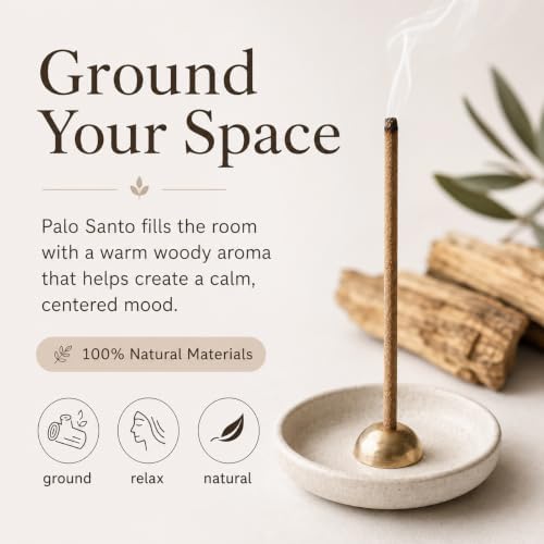 Kyoto Palo Santo Incense Sticks - Japanese Aroma, Ideal for Relaxation & Meditation, Approx. 60 Sticks (0.044 Pounds) - Premium Quality Incense for Spiritual & Home Use Nagomikobo