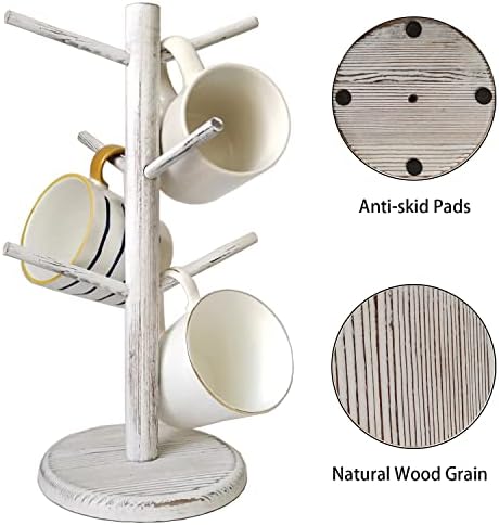 Dorhors Mug Holder Tree,Coffee Cup Holder,Mug Rack Stand Hook,Bar Organizer
