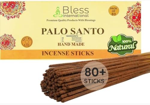 Bless-Organic-Palo-Santo 100%-Natural-Handmade-Incense-Sticks