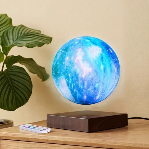 Magnetic Levitation Moon Lamp Globe Night Light Floating 3D Moon LED Colorful Light for Home Decoration Table Lamp