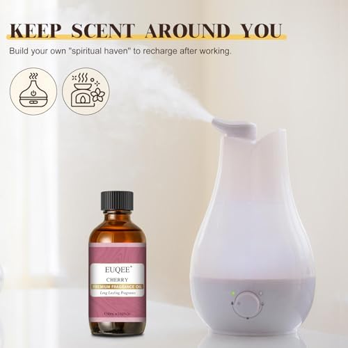 EUQEE 2.02 Fl oz Cherry Fragrance Oil for Home Fragrance 60ml