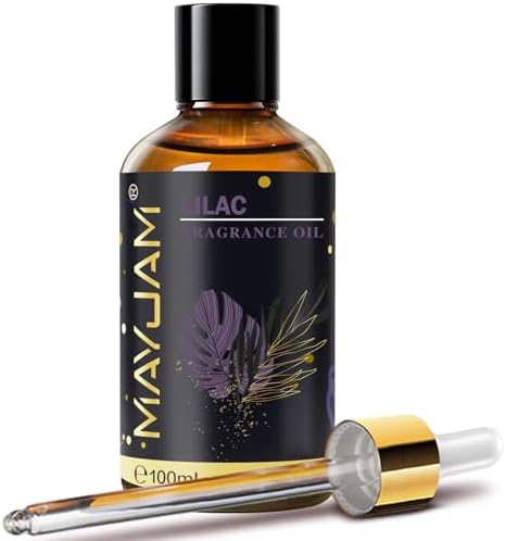 MAYJAM Lilac Fragrance Oil Essential Oils for Diffusers, 100ML/3.38FL.OZ