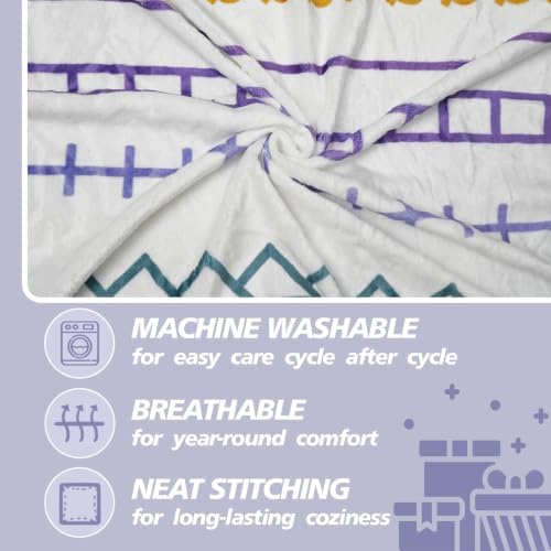 Hidden Message Blanket 60”X50”Gag F This S Prank Christmas Throw Blanket
